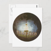 パックプリント、リチャード・ダッド著 ポストカード (正面/裏面)