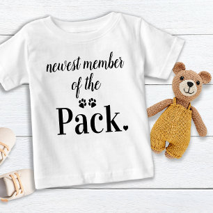 パックペット犬の愛人の最新 ベビーTシャツ