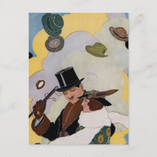 パックマガジンヴィンテージイラストレーション ポストカード