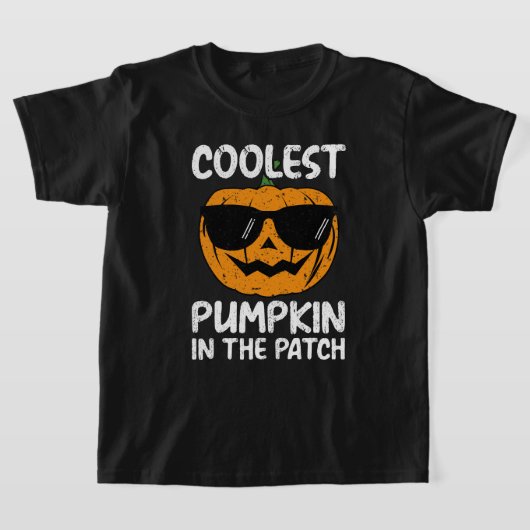 パックールプのアクティブなカボチャ、ハロウィーン Tシャツ (レイダウン)