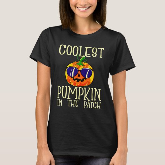 パックールプンのハロウィーンのカボチャ Tシャツ (正面)