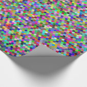 パック円ラッピング紙 ラッピングペーパー (角)