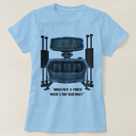 パック穿孔器w/Quote (女性) Tシャツ (デザイン正面)