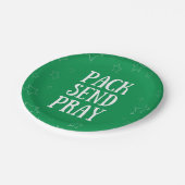 パック送信祈紙プレート ペーパープレート (アングル)