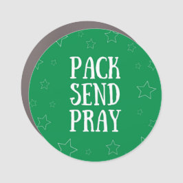 パック送信祈緑星車の磁石 カーマグネット