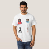  パック – オストミーナース Tシャツ (正面フル)