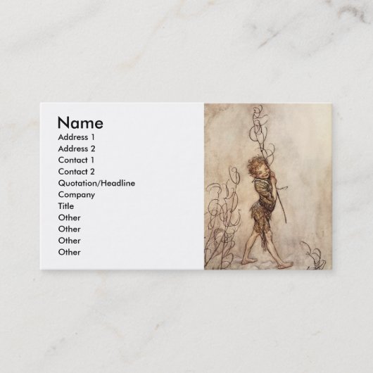 パック 名刺 (正面)