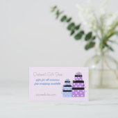 パッケーかわいらしジブティック 名刺 (スタンド正面)