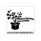 パッケージの再利用をボックス内のツリーでスタンプ ラバースタンプ (インプリント)