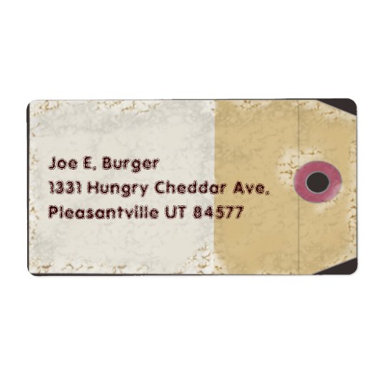 パッケージスタイルラベル ラベル (正面)