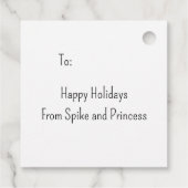 パッケージプレゼントに登場する美しいアビシニアン猫たち フェイバータグ (裏面)