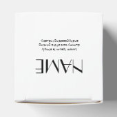 パッケージラベルワインギフト フェイバーボックス (上部)