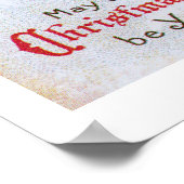 パッケージ付きヴィンテージクリスマスガール ポスター (角)