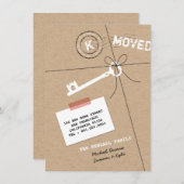 パッケージ&鍵ハウスのパーティー&引っ越し案内 招待状 (正面/裏面)