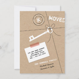 パッケージ&鍵ハウスのパーティー&引っ越し案内 招待状