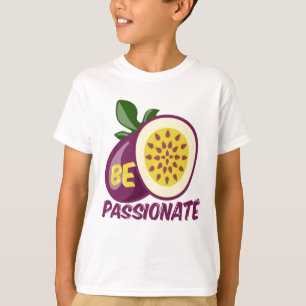 パッシやる気を起こさせるオンフルーツクリエイティブ引用文 Tシャツ