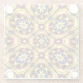 パッシフローラケルーレパタン ガラスコースター (裏面)