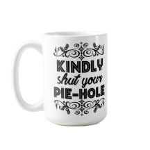 パッシブ積極的なコーヒー愛好家の静かにお願い