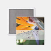 パッションインパラダイスクリスチャン結婚式の引き出物 マグネット (正面/裏面)