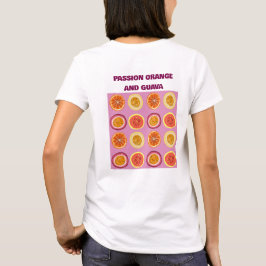 パッションオレンジグアバハワイアントロピカルフルーツ Tシャツ