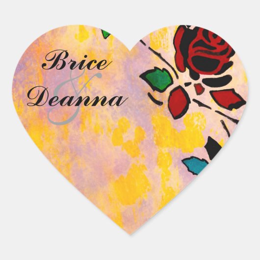 パッションピース結婚ズ ハートシール (正面)