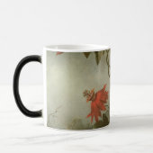 パッションフラワーとハミングバード モーフィングマグカップ (左)