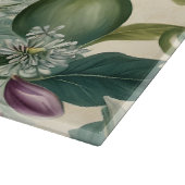 パッションフラワーとパッションフルーツ カッティングボード (角)