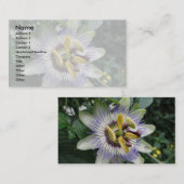 パッションフラワーカスタムズの名刺 名刺 (正面/裏面)