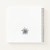 パッションフラワースパイラルノート ノートブック (裏面)