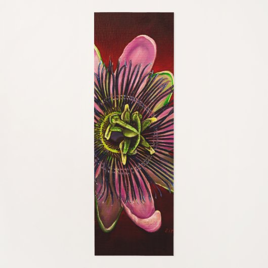 パッションフラワーヨガマット ヨガマット (正面)