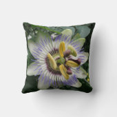 パッションフラワー枕 クッション (裏面)