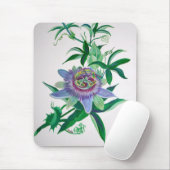 パッションフラワー植物芸術 マウスパッド (マウス)