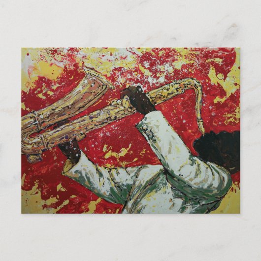 パッションフラワー ポストカード (正面)