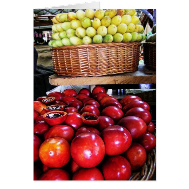 パッションフルーツカード (正面)