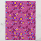 パッションフルーツスクラップブック紙 (正面)