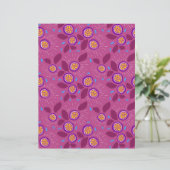 パッションフルーツスクラップブック紙 (スタンド正面)