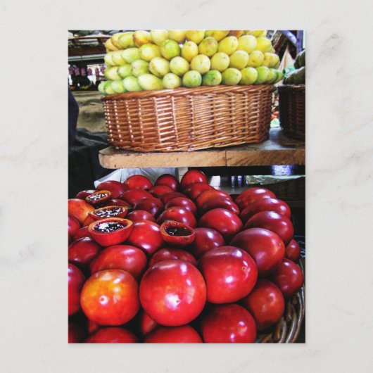 パッションフルーツポルトガルポストカード ポストカード (正面)