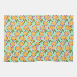 パッションフルーツ キッチンタオル