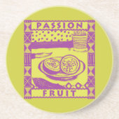 パッションフルーツ コースター (正面)