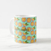 パッションフルーツ コーヒーマグカップ (正面左)