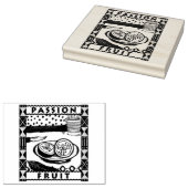 パッションフルーツ ラバースタンプ (押印)