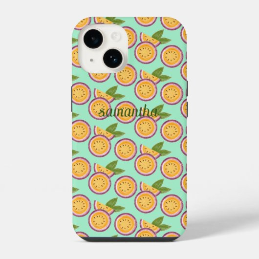 パッションフルーツ iPhoneケース (裏面)