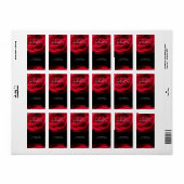 パッションレッドローズ ラベル (フルシート)