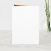 パッション フラワー ウェディング ラスト セーブ ザ デート 招待状 (裏面)