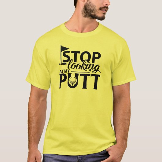 パッストップトを見て！ Tシャツ (正面)