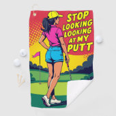 パッストップトゴルフタオルを見て ゴルフタオル (インサイチュ)