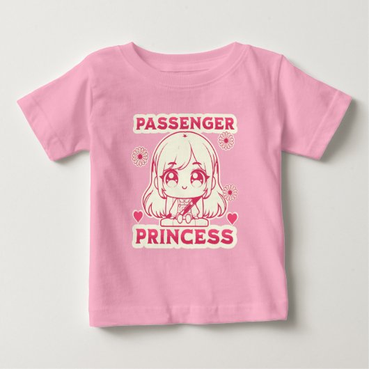 パッセンジャープリンセス ベビーTシャツ (正面)