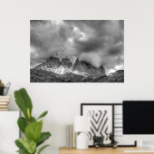 パッソ・セラの風景 ポスター (ホームオフィス)