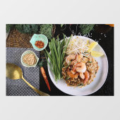 パッタイ パッタイ 海老 タイ料理 タイ麺 ウィンドウサイン (シート)