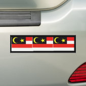 パッタニ、タイ バンパーステッカー (車上)